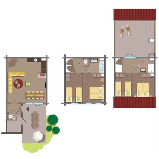 Premium cottage PZ747 at Port Zélande